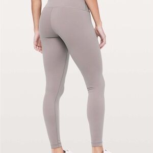 Lululemon Wunder Under Super Hi-Rise Tight *28" Leggings Size 4 Lunar Rock